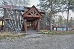 Foote Creek Lodge with double car garage. 